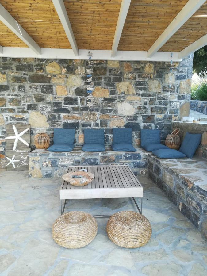 Villa Estee, Luxury Villa With Private Infinity Pool And Jacuzzi Elounda Exterior foto