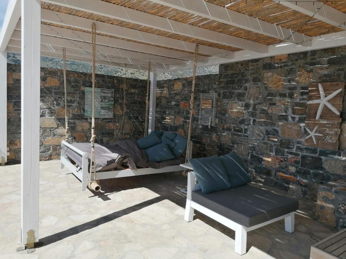 Villa Estee, Luxury Villa With Private Infinity Pool And Jacuzzi Elounda Exterior foto